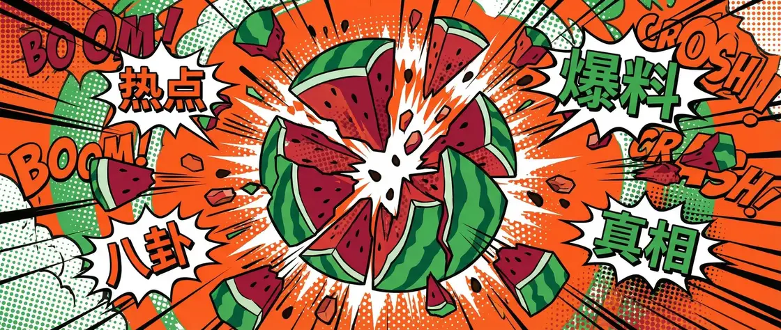 吃瓜官网 今日头瓜爆炸漫画横幅